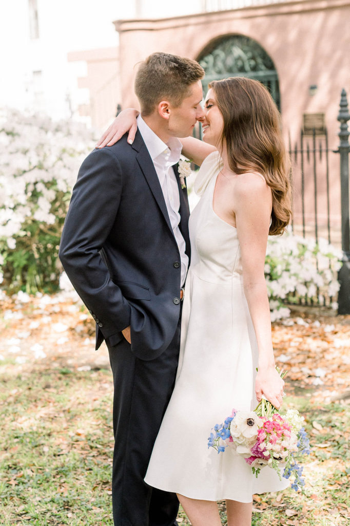 A Charleston SC elopement photographed by Rebecca Sigety photography.